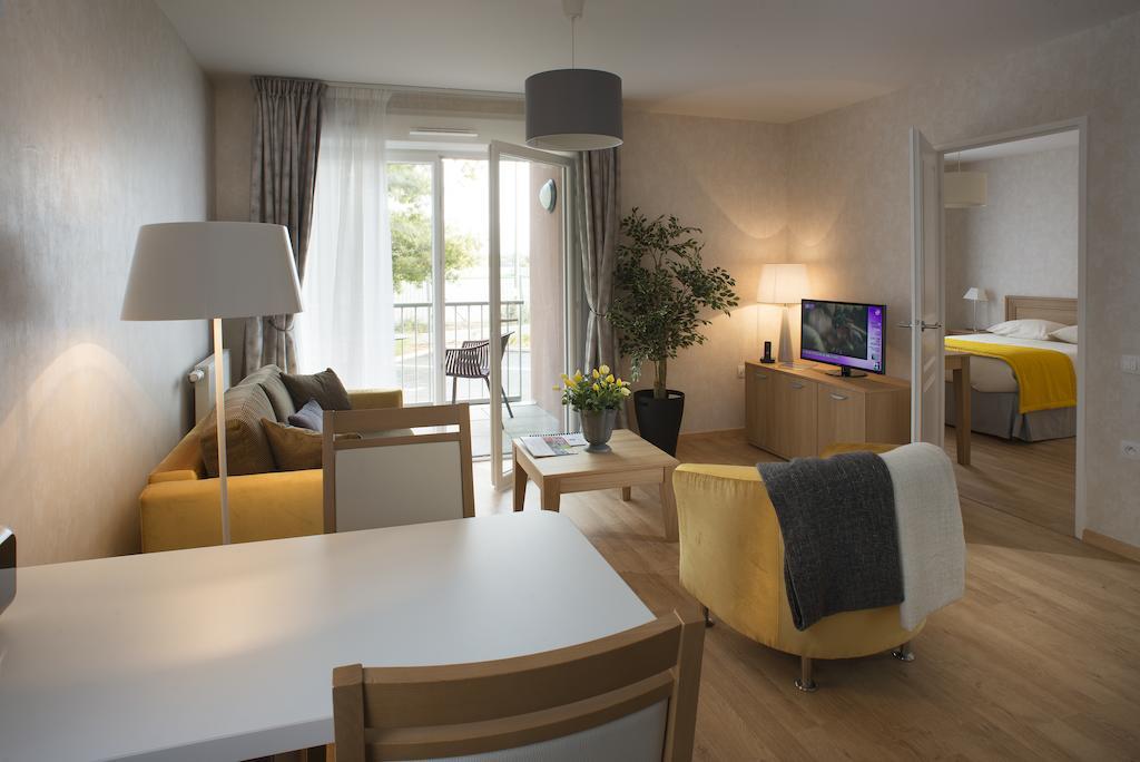 Domitys Le Parc Balsan Lejlighedshotel Châteauroux Værelse billede